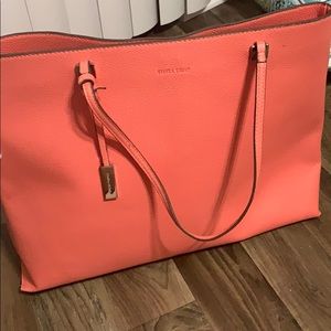Salmon/coral Ivanka Trump bag